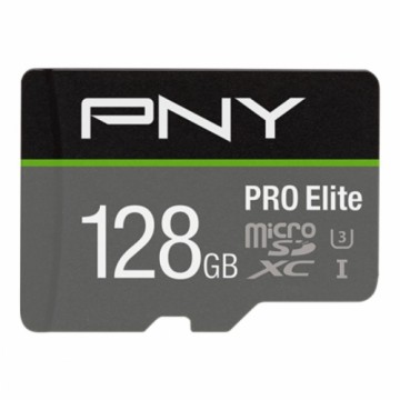 Mikro SD Atmiņas karte ar Adapteri PNY P-SDU128V31100PRO-GE Pro Elite C10 128 GB