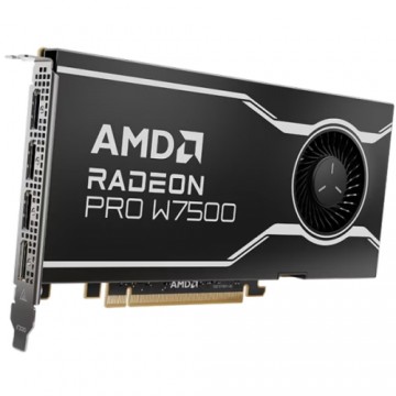 AMD GPU W7500 8GB GDDR6 128bit, 12Tflops, 4x DP 2.1, active fan, RDNA3