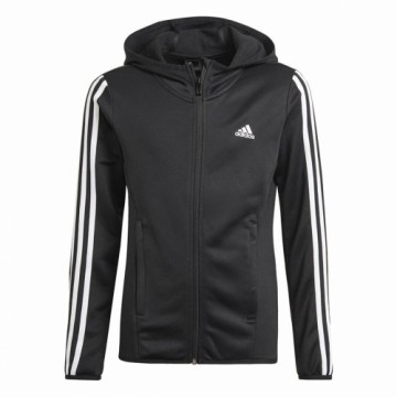 Толстовка с капюшоном для девочек Adidas Designed to Move Чёрный