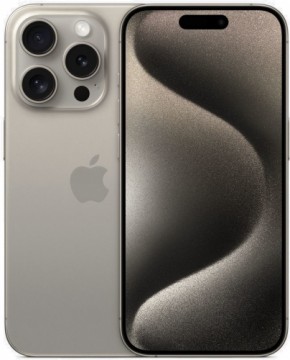 Apple iPhone 15 Pro 128GB, natural titanium