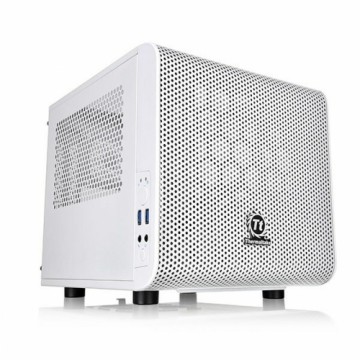 Mini ITX Midtower Case THERMALTAKE Core V1 Snow Edition White