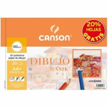 Skiču bloks Canson Basik Mikro perforēts 130 g/m²