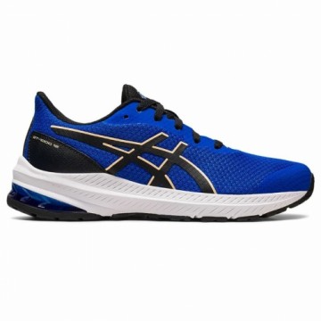 Беговые кроссовки для детей Asics GT-1000 12 GS Чёрный Синий