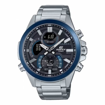 Мужские часы Casio EDIFICE SPORT Bluetooth® Чёрный Серебристый (Ø 49 mm)