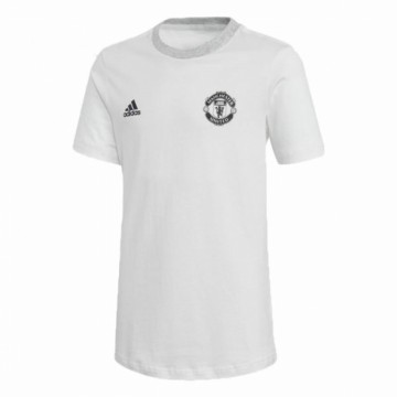Bērnu Īspiedurkņu Futbola Krekls Adidas  Manchester United Balts