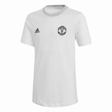 Спортивная футболка с коротким рукавом, детская Adidas  Manchester United Белый