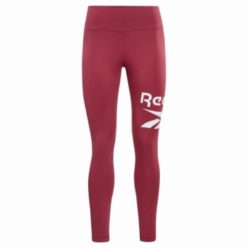 Sport leggings for Women Reebok Identity Logo Red
