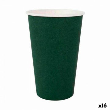 Набор стаканов Algon Одноразовые Картон Зеленый 7 Предметы 450 ml (16 штук)