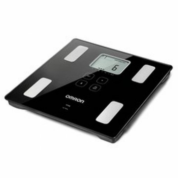 Digital Bathroom Scales Omron HBF-222T-EBK Black 34 x 32 x 8 cm