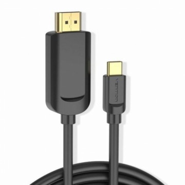 USB-C - HDMI kaapeli Vention CGUBG Melns 1,5 m