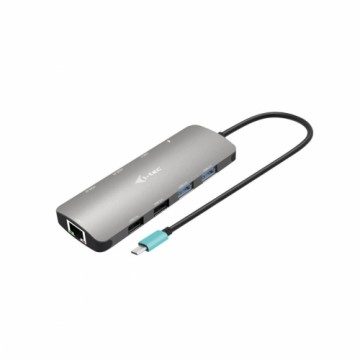USB Centrmezgls i-Tec C31NANOHDM2DOCPD 100 W Sudrabains