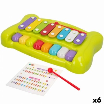 Muzikālā rotaļlieta Colorbaby Metāls Plastmasa 34 x 6 x 21 cm (6 gb.)