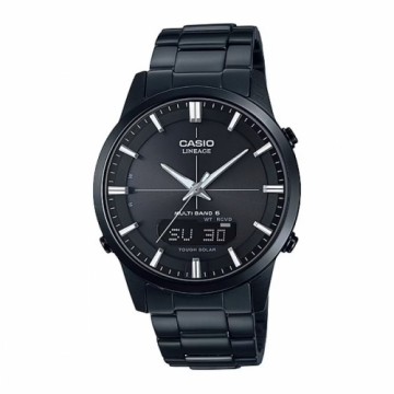 Мужские часы Casio LINEAGE Multiband 6 Tough Solar Чёрный (Ø 40 mm)