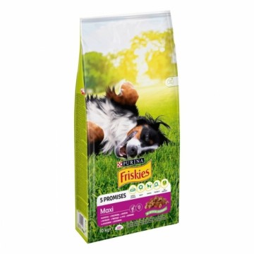 Фураж Purina Friskies Maxi Dog Для взрослых Телятина 10 kg