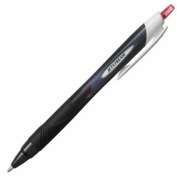 Ручка с жидкими чернилами Uni-Ball Красный (12 штук)
