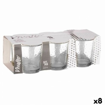 Vivalto Набор стаканов Очки Прозрачный Cтекло 265 ml (8 штук)