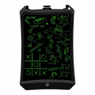 Magnetic Board with Marker Woxter Smart pad 90 9" Black (22,4 x 14,5 x 0.67 cm)