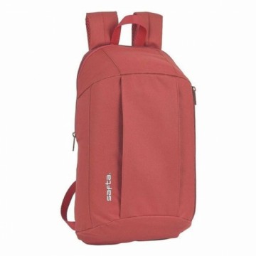 Casual Backpack Safta M821A Red (22 x 39 x 10 cm)