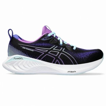 Skriešanas Apavi Pieaugušajiem Asics Gel-Cumulus 25 Dāma Melns