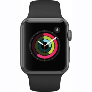 Apple Watch Series 2 42mm Aluminium GPS - SPACE GRAY (Atjaunināts, stāvoklis labi)