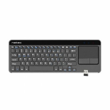 Klaviatūra Natec NKL-0968 Melns Pelēks Melns/Sudrabains Angļu EEUU QWERTY