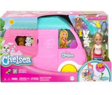 Barbie Mattel HNH90 Camper Chelsea Spēļu Komplekts