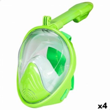 Niršanas maska AquaSport Zaļš XS (4 gb.)