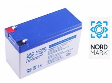 Battery NORDMARK, 12V 7Ah, T1