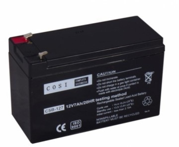 Nordmark Battery COSI, 12V 7Ah, T1