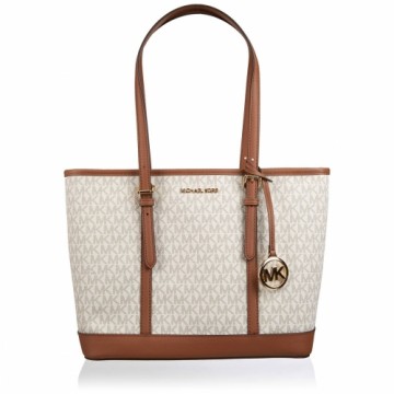 Sieviešu Rokassoma Michael Kors 35S0GTVT1V-VANILLA Balts 35 x 25 x 13 cm