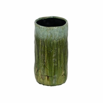 Vase Green Ceramic 17,5 x 17,5 x 33 cm