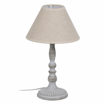 Bigbuy Home lampa Bēšs Pelēks 60 W 20 x 20 x 34 cm