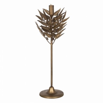 Candleholder Golden Iron 17 x 17 x 43 cm