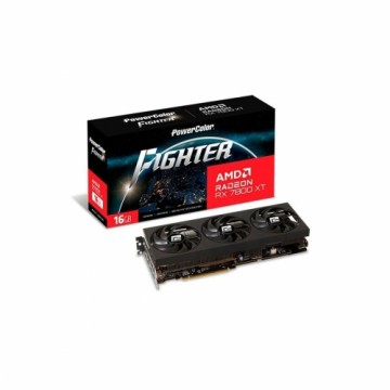 Grafikas Karte Powercolor RX7800XT 16G-F/OC 16 GB GDDR6 AMD AMD RADEON RX 7800 XT