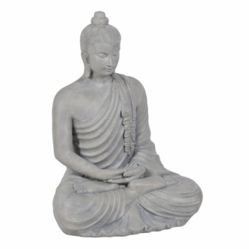 Bigbuy Home Скульптура Будда Серый 46,3 x 34,5 x 61,5 cm