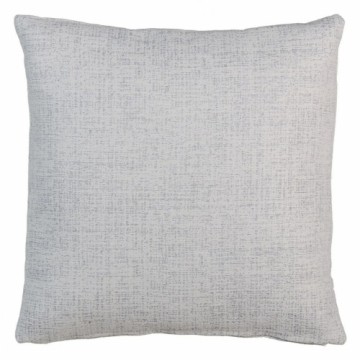 Cushion Polyester Cotton Grey 45 x 45 cm