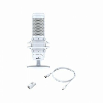 Настольный микрофон Hyperx Quadcast S Белый