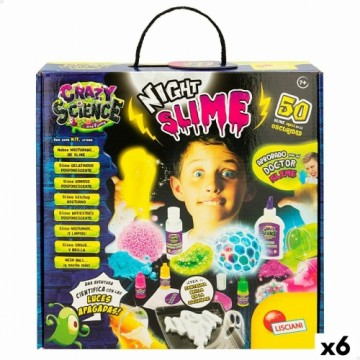 Научная игра Lisciani Night Slime ES (6 штук)