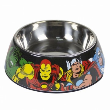 Кормушка для собак Marvel меламин 410 ml Красный Металл