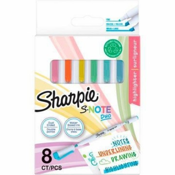 Flomasteru Komplekts Sharpie S-NOTE DUO Daudzkrāsains