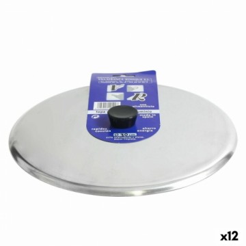 Frying Pan Lid VR Silver Ø 30 cm Aluminium (12 Units)