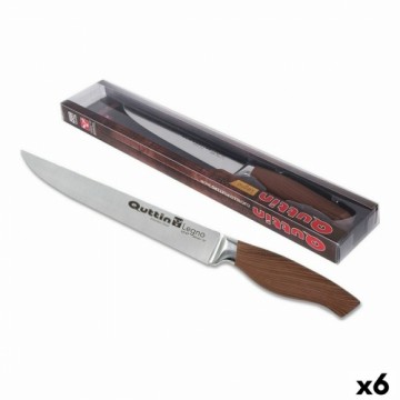 Meat Knife Quttin Legno Stainless steel 20 cm (6 Units)