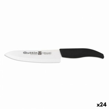 Поварской нож Quttin   Керамика Чёрный 15 cm 1,8 mm (24 штук)