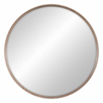 Bigbuy Home Настенное зеркало Бежевый Натуральный 74 x 6,8 x 74 cm