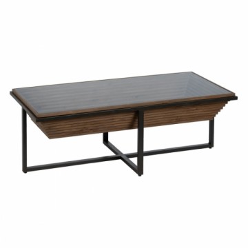 Bigbuy Home Кофейный столик Чёрный Натуральный Железо древесина ели 120 x 60 x 43,5 cm