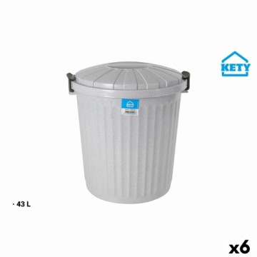 Bigbuy Home Мусорное ведро 43 L (6 штук)