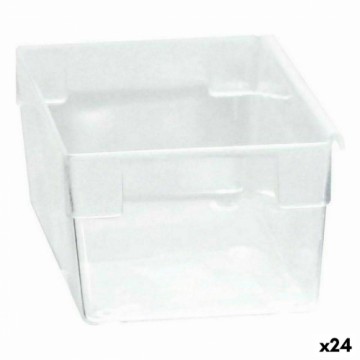 Bigbuy Home Универсальная коробка модульная Прозрачный 15 x 8 x 5,3 cm (24 штук)