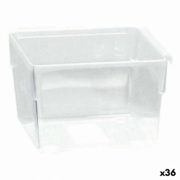 Bigbuy Home Daudzfunkcionāla Kaste Modulārs Caurspīdīgs 8 x 8 x 5,3 cm (36 Vienības)