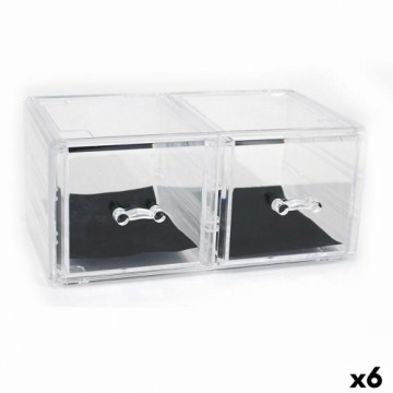 Daudzfunkcionāls Organizators Confortime Plastmasa Caurspīdīgs 23,8 x 15,3 x 10,8 cm (6 gb.)