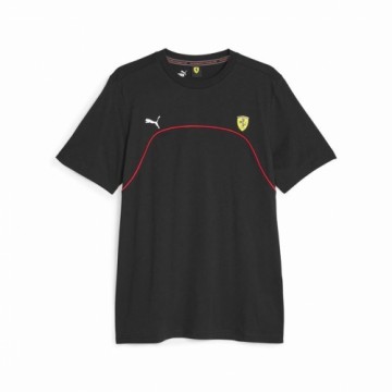 Vīriešu Krekls ar Īsām Piedurknēm Puma Ferrari Race Melns